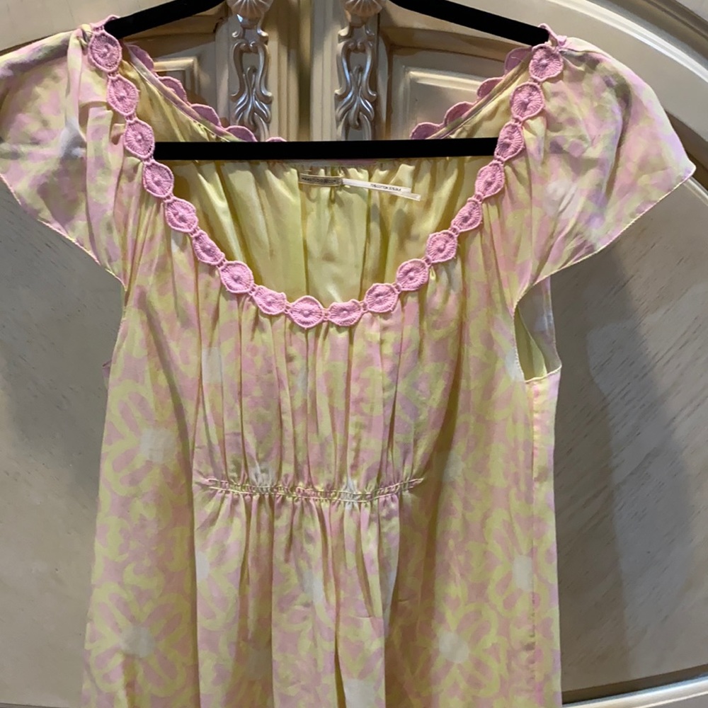 MAXSTUDIO  Size small pink and yellow mini. Excellent condition